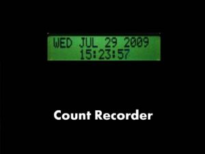 TotalCounterOH/SS CountRecorder Data Logger - AC Powered Display with Hourly, Daily, Monthly Counts - OPTION FOR EXISTING TotalCounterOH and SS units