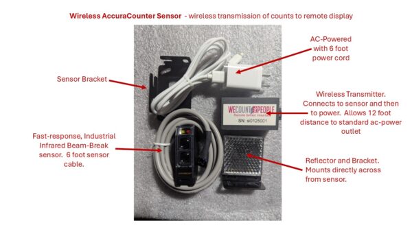 AccuraCounter Wireless - AC Powered Standalone Counter with Wireless Remote Display - Image 6